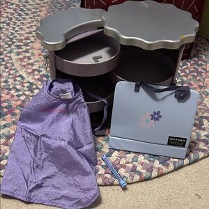 American Girl Doll Hair Style Center plus Extra Items